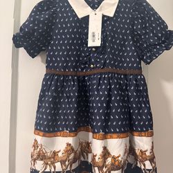 Janie & Jack Equestrian Dress