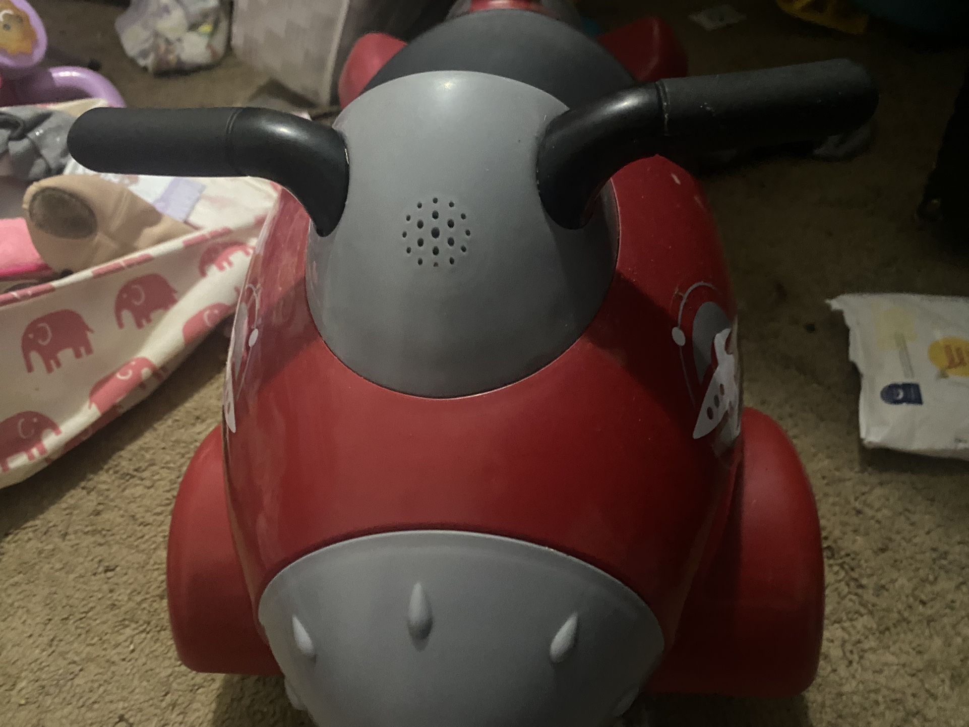 Light Up Rocket Riding Toy $10