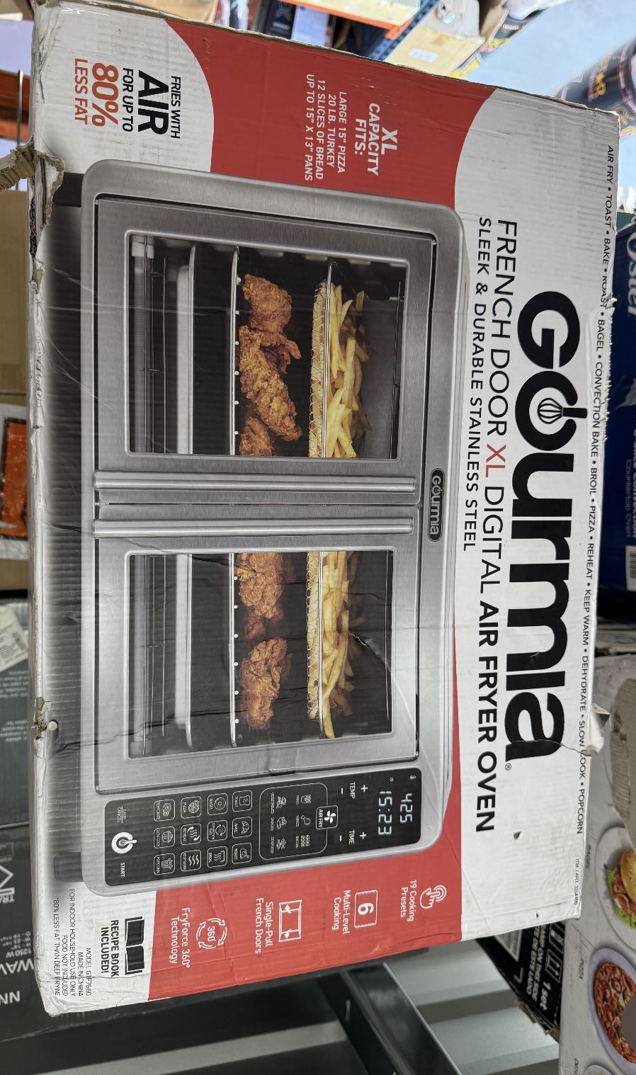 Air fryer New Gourmia XL Air fryer 