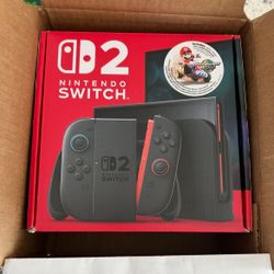 Nintendo Switch 2 Handheld Console System - Mario Kart World Bundle - BRAND NEW