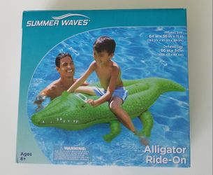 Summer Waves Alligator Ride on