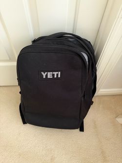 YETI Black Backpack