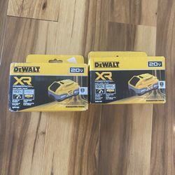 Dewalt 20v Powerpack Pair Or 8.0’s