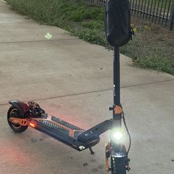 Electric Scooter front tire is flat