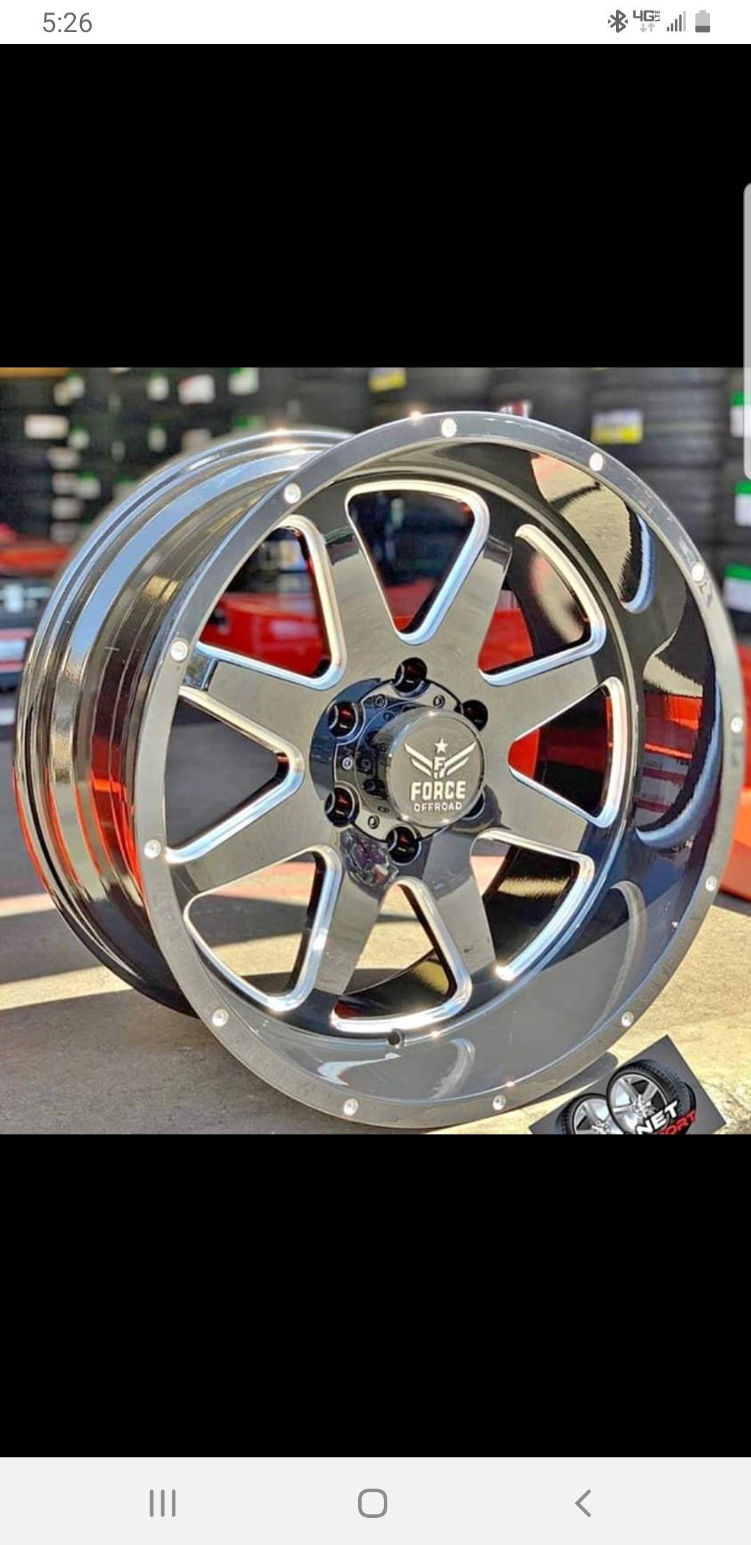 20x10 20x12 Force wheels special