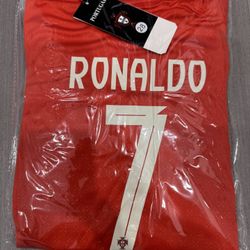 RONALDO - for kids only jersey with shorts set