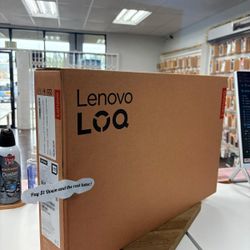 Lenovo LOQ Gaming Laptop New - Pay $1 To Take It Home Today and pay the rest later.