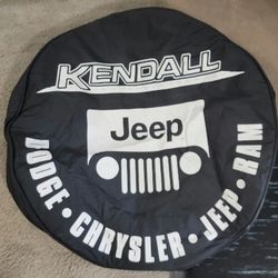 Genuine KENDALL JEEP Chrysler Dodge Jeep Ram Wheel Cover 30" Tire Size
