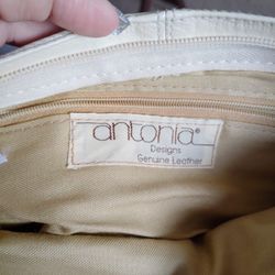 Med vintage Leather Hand Bag
