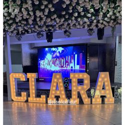 Marquee Letters And Numbers 