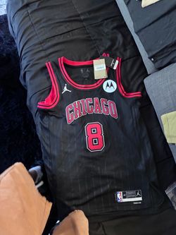 Chicago Bulls #8 Jordan NBA Statement Edition Jersey