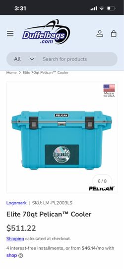 Pelican cooler