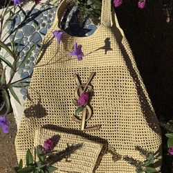 Raffia Beach Bag ( Master Quality)
