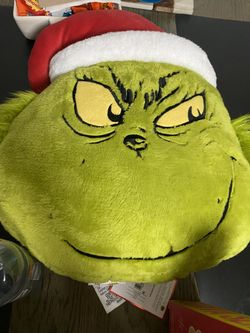 Grinch Pillow