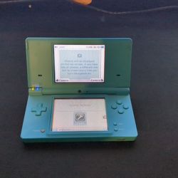 Nintendo DSi Blue Console w/ Charger - Tested & Working - No Stylus
