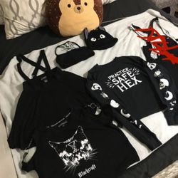 Suspender Skirt & Shirts