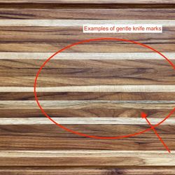 XXL Teak Wood Cutting Board 23x17x1.5”
