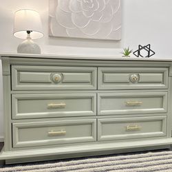 Gorgeous updated six drawer dresser 