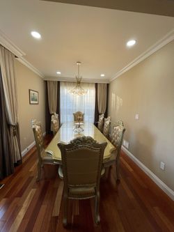 Wood Dining Table Set