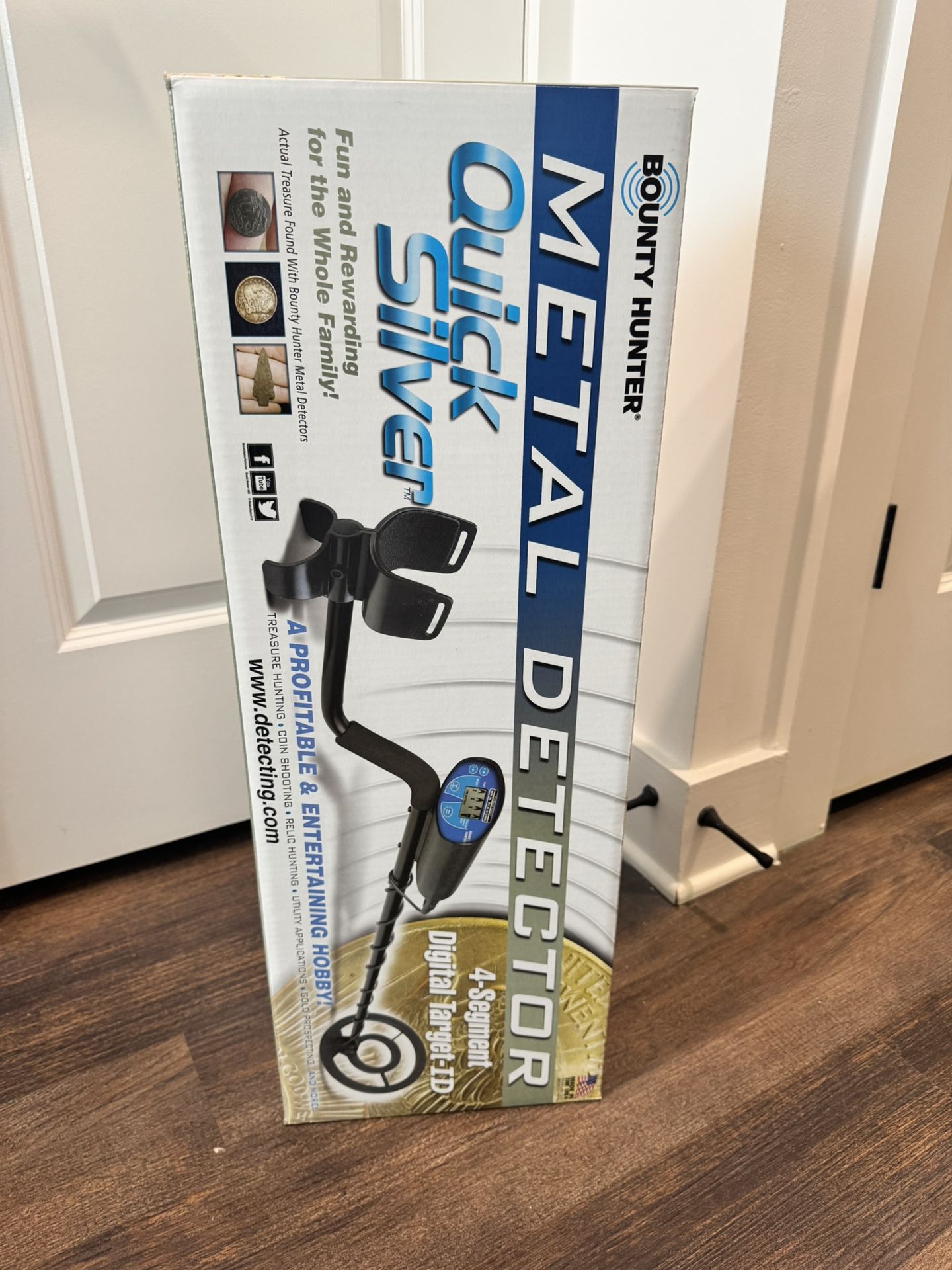 Bounty Hunter QSI Quick Silver Metal Detector