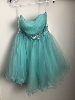 Strapless corset dress