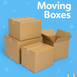Cardboard Moving Boxes!