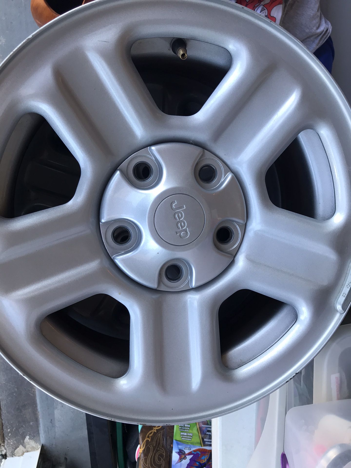 Jeep Wrangler Factory Rims 5 x 5 with 17 inch
