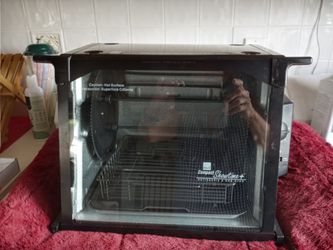 Rotisserie barbecue oven