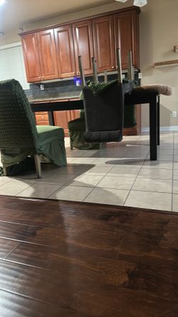 Table and chairs