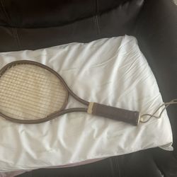 Vintage Wooden Tennis Racket or Pickleball Racket