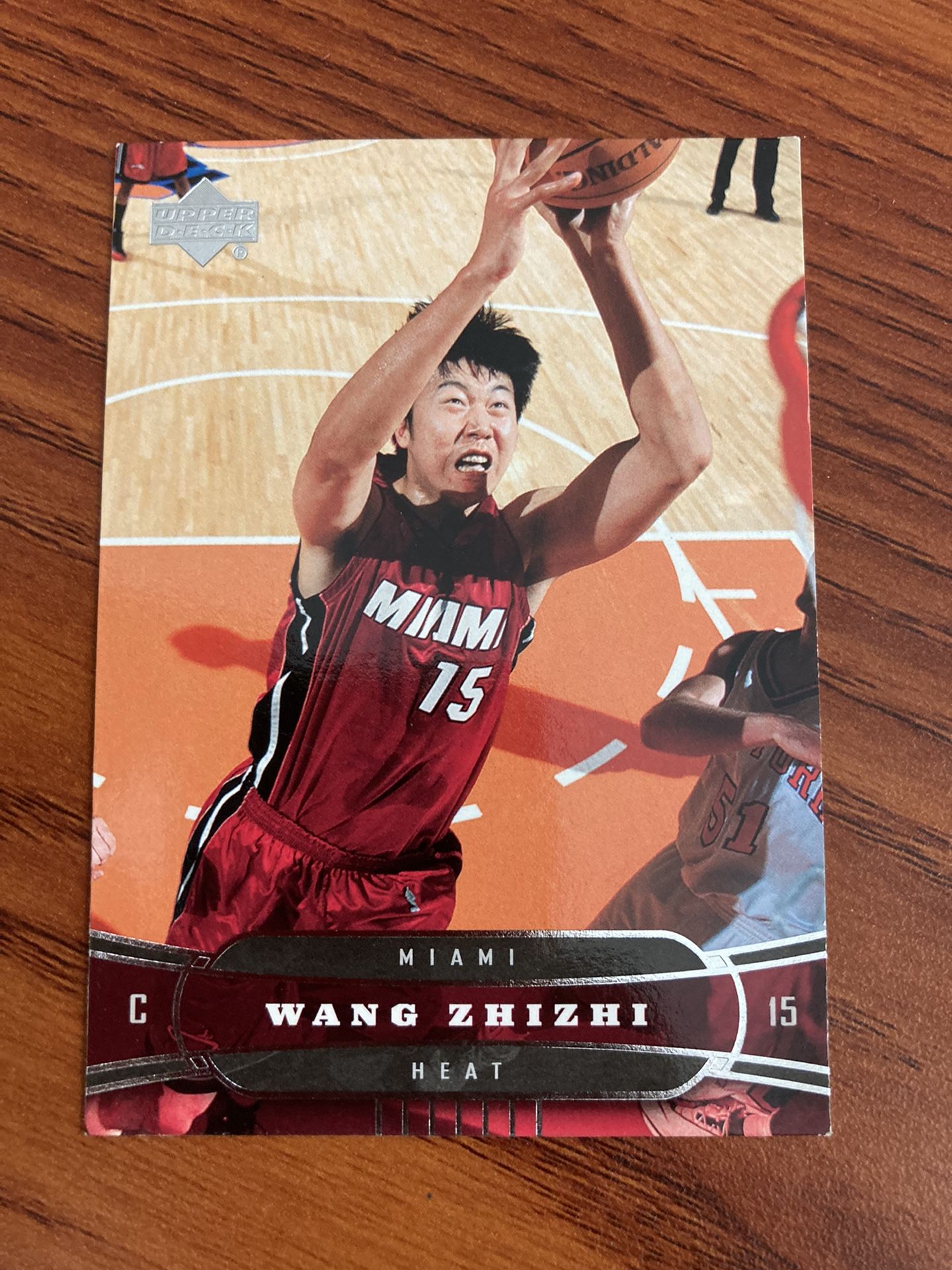Wang Zhizhi Miami Heat Upper Deck