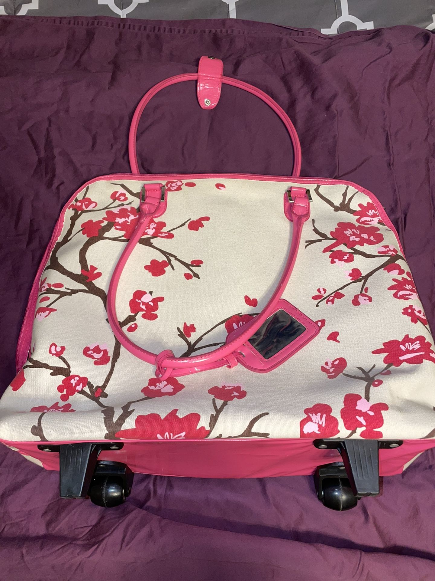 Large Pink Business Travel Bag!