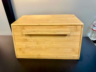 BREAD BOX BAMBOO - $15