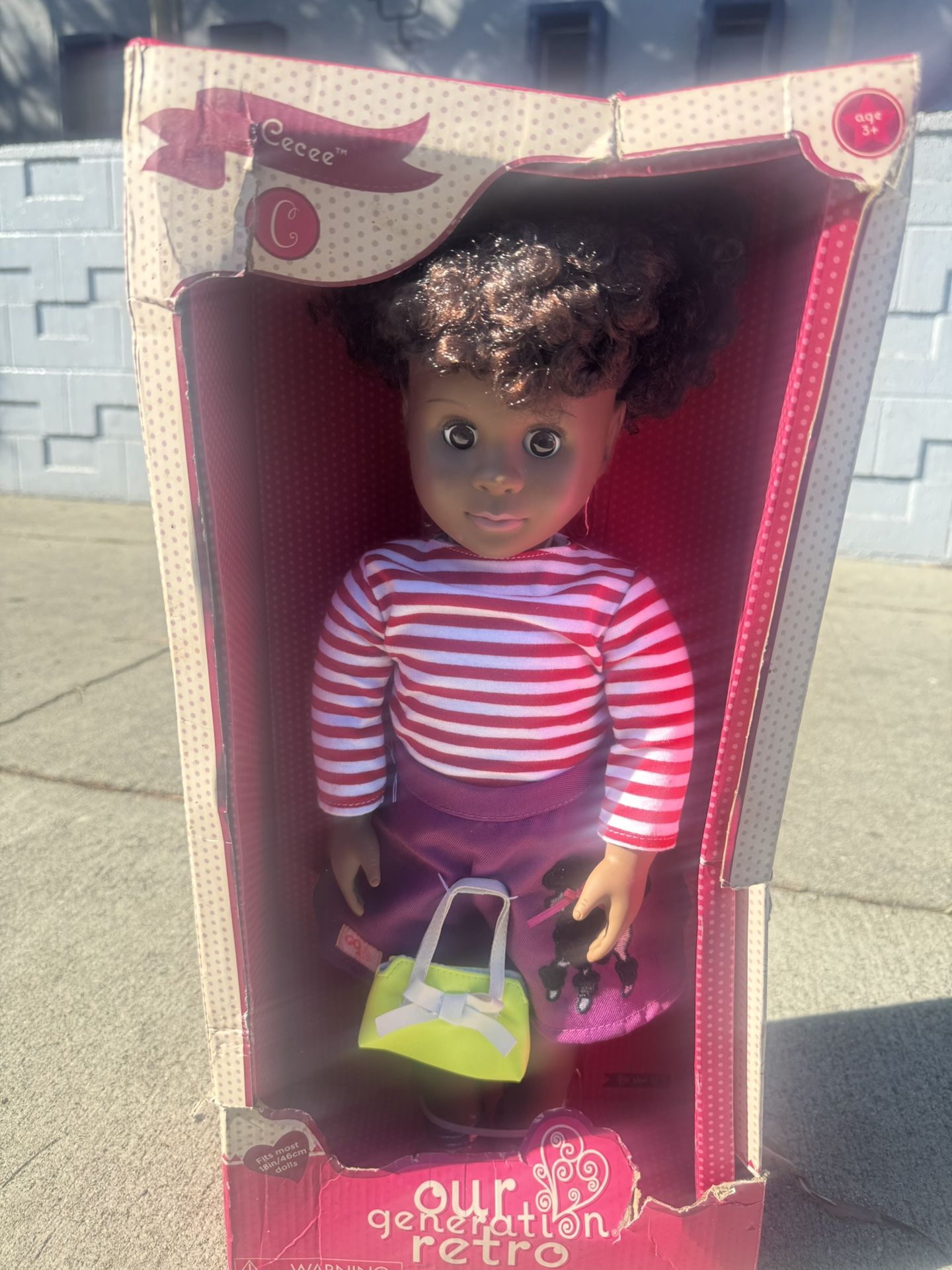 Our Generation Cecee Retro 18" Doll