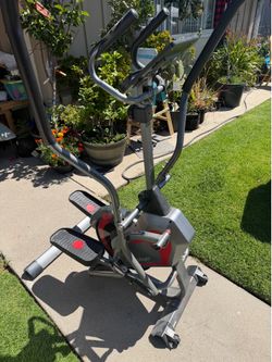 manual resistance cross-trainer elliptical