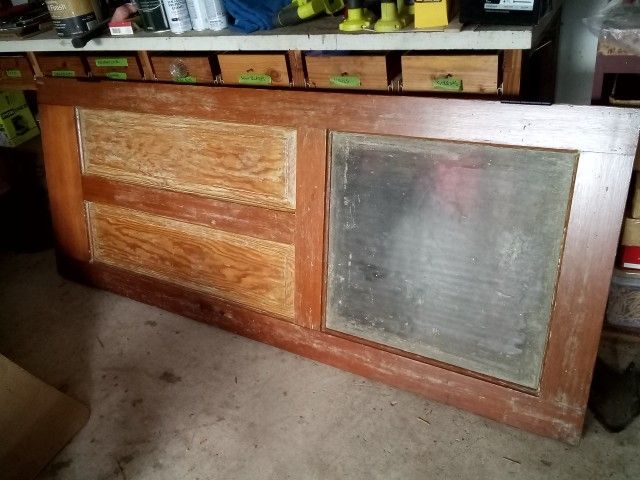 Solid Fir Door With Window