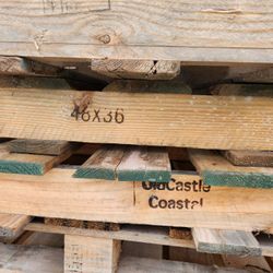 Wood Pallets In Good Shape 