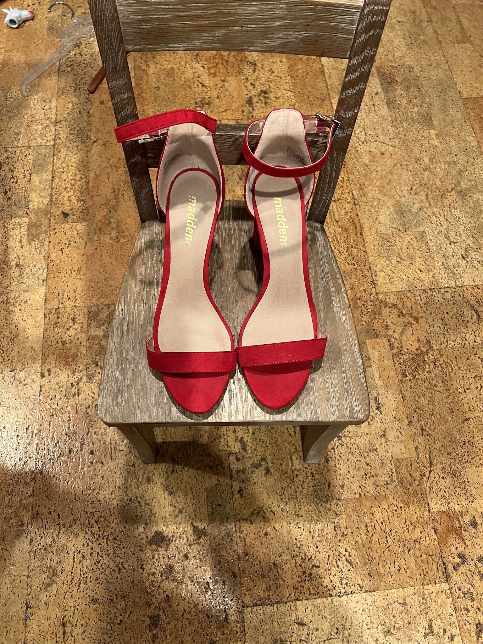 Red Madden Heels Size 10