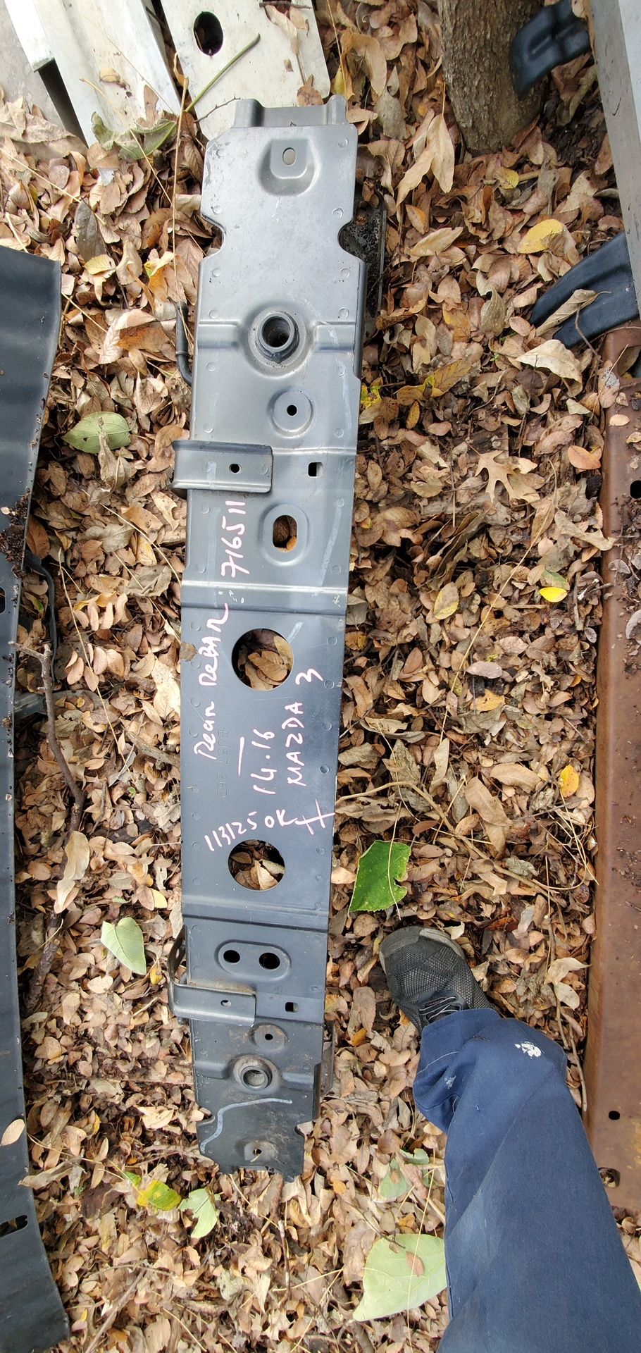 2014-16 Mazda 3 Rear Rebar