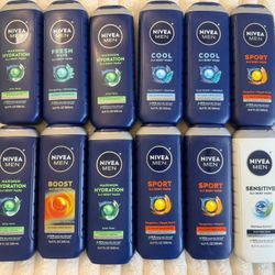 Nivea 3 In 1 Body Wash 