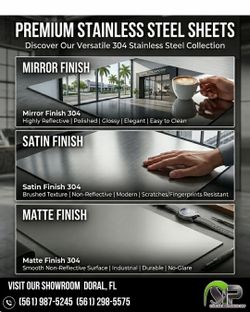 Stainless Steel sheets and tubes