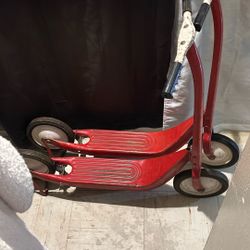 Mid Century Radio Flyer Scooters