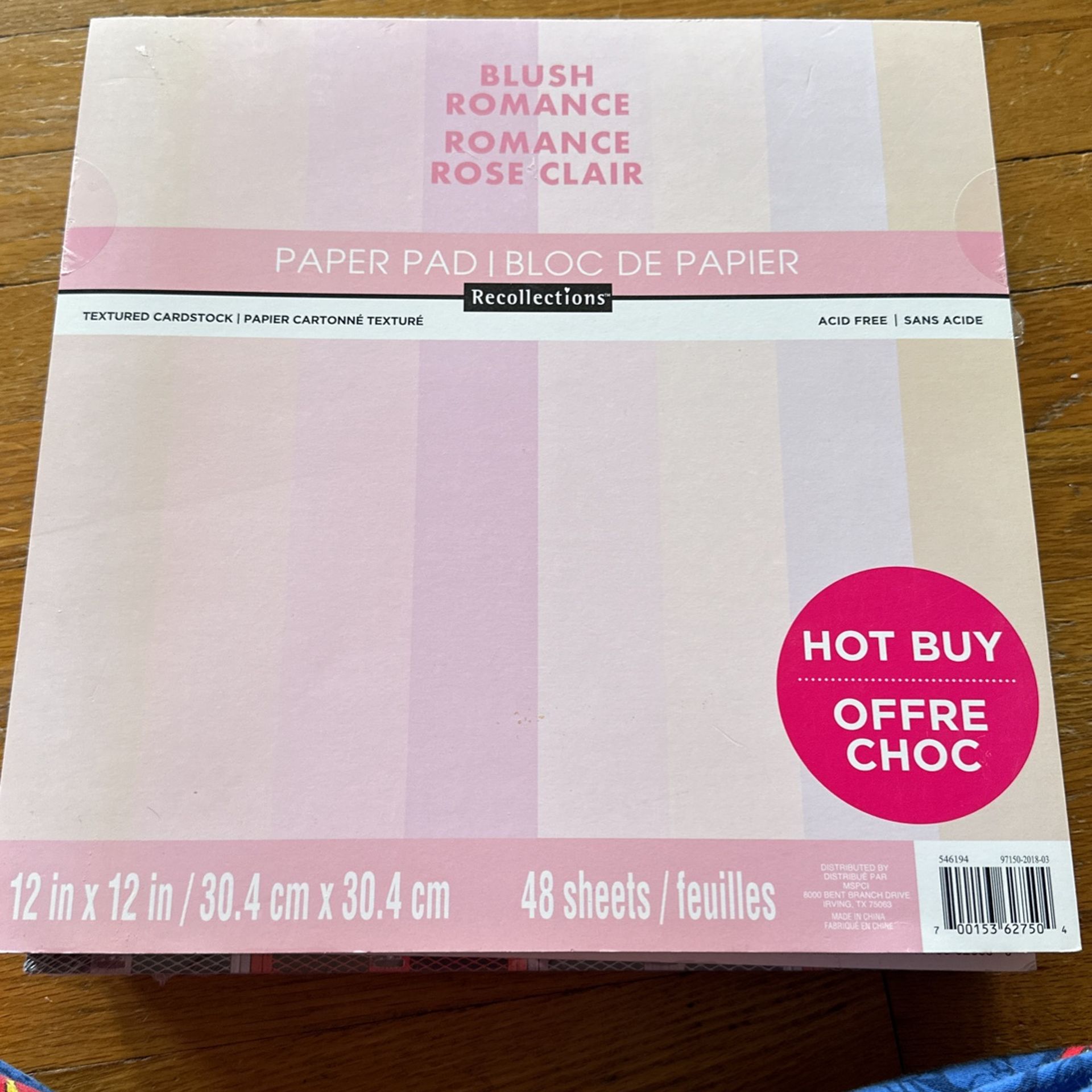 Scrapbook Paper Pad