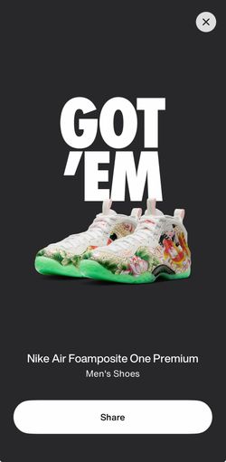 Nike Air Foamposite One Tianjin 2.0 Sz 10