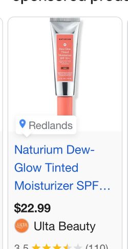 Nuturium tinted moisturizer spf 50 in light $10