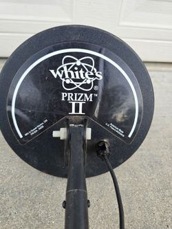 White's Prizm II Metal Detector - Tested & Works Great!