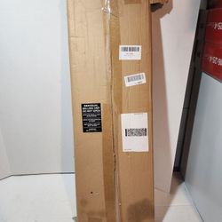 mDesign Tall Dresser Storage Tower Stand - Sturdy Steel Frame， Wood Top，