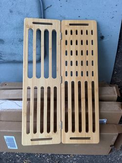 Foldable Bamboo dish rack