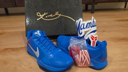 Nike Kobe 5 Protro Blue Low-Top Sneakers