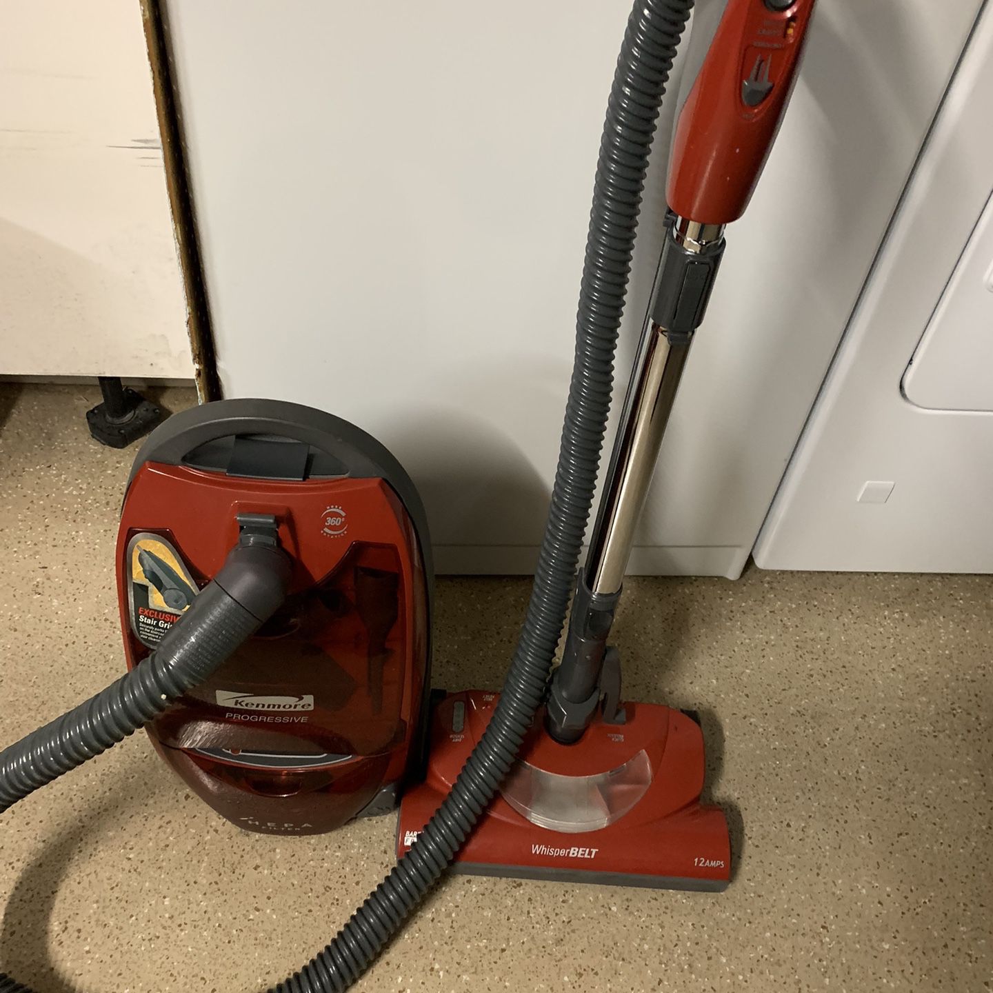 Kenmore Progessive Canister Vacuum  Works Great!